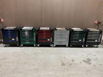 Gevulde gereedschapswagen 7/7 in 6 kleuren ‼️ aanbieding ‼️  beschikbaar voor biedingen