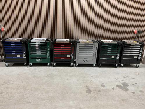 Gevulde gereedschapswagen 7/7 in 6 kleuren ‼️ aanbieding ‼️, Doe-het-zelf en Verbouw, Gereedschapskisten, Nieuw, Gevuld, Ophalen