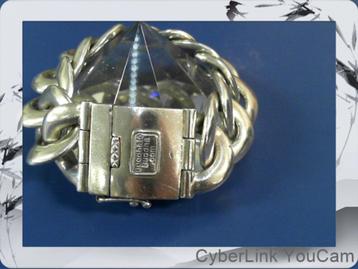 16588Ontdek onze stoere 925 zilveren Buddha t Buddha armband beschikbaar voor biedingen