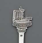 lepeltje Delta Hotel Vlaardingen, verzilverd, Gebruikt, Verzenden, Verzilverd, Metaal