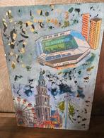 Handgemaakte schilderij fc groningen, Antiek en Kunst, Ophalen