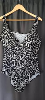 Badpak NIEUW maat 48/50, Kleding | Dames, Grote Maten, Ophalen, Nieuw, Zwart, Lingerie of Zwemkleding