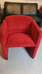 Leolux stoel met wieltjes. 2x., Huis en Inrichting, Stoelen, Ophalen, Gebruikt, Eén