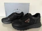 Prada leren schoenen, Zwart, Nieuw, Ophalen of Verzenden, Sneakers of Gympen