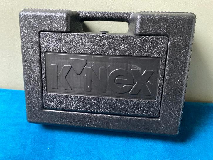 K'nex Bouwset in opbergkoffer en opbergbox, Kinderen en Baby's, Speelgoed | Bouwstenen, Gebruikt, K'nex, Ophalen of Verzenden