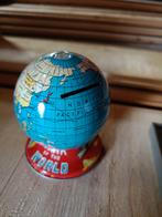 spaarpot, wereldbol, Ophalen of Verzenden, Gebruikt