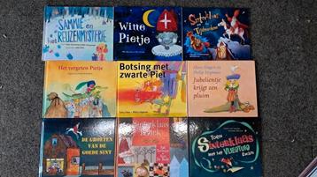 Collectie Sinterklaas en Zwarte Piet Boeken beschikbaar voor biedingen