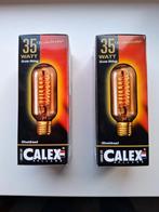 Calex Kooldraadlampen buis gold E27 35 watt, 30 tot 60 watt, Nieuw, Soft of Flame, Gloeilamp