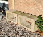 Betonnen Tuinbeelden / Plantenbakken - Set van 3, Tuin en Terras, Tuinbeelden, Ophalen, Gebruikt, Beton, Abstract beeld