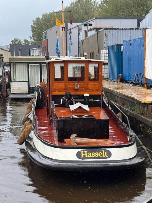 Sleepboot met langzaam loper. Type Amsterdammer, Watersport en Boten, Motorboten en Motorjachten, Gebruikt, Staal, 12 meter of meer