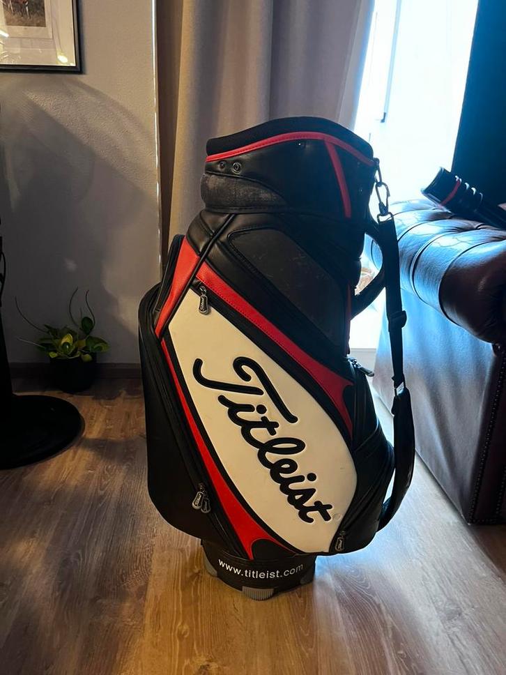 Zeldzame Titleist golftas standbag, Sport en Fitness, Golf, Zo goed als nieuw, Tas, Ophalen of Verzenden