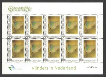 Postzegels Vlinders in Nederland: Groentje beschikbaar voor biedingen