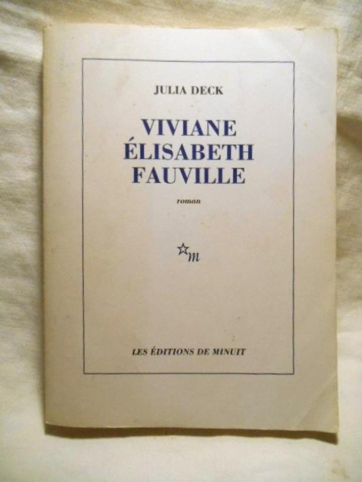 Julia Deck - Viviane Elisabeth Fauville, Boeken, Taal | Frans, Gelezen, Fictie, Verzenden