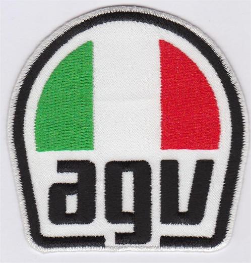 AGV stoffen opstrijk patch embleem, Motoren, Accessoires | Stickers, Verzenden