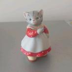 Poezen beeldje Kitty Cucumber,1989, Verzamelen, Ophalen of Verzenden, Zo goed als nieuw, Beeldje of Figuurtje