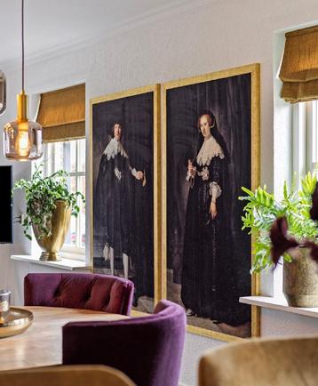 Velours schilderijen Marten Soolmans en Oopjen Coppit beschikbaar voor biedingen