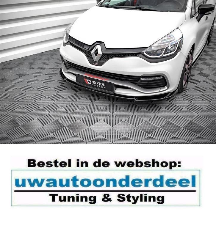 Maxton Design Spoiler Splitter Lip Renault Clio RS, Auto diversen, Tuning en Styling, Ophalen of Verzenden