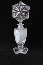 Antiek Boheems kristal parfumflesje 1930-1940, Ophalen of Verzenden
