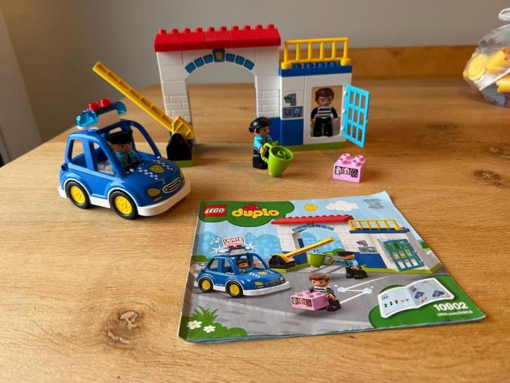 Lego Duplo set 10902 – Politiebureau, Kinderen en Baby's, Speelgoed | Duplo en Lego, Zo goed als nieuw, Duplo, Ophalen of Verzenden