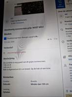 Zonnescreen zwart, Tuin en Terras, Zonneschermen, Ophalen, Zo goed als nieuw, Screen