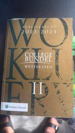 Collegebundel 2023-2024, Ophalen of Verzenden, Zo goed als nieuw