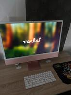 TE KOOP IMAC M1 2021 roze, Computers en Software, Apple Desktops, Ophalen, 256 GB, IMac, 24 inch