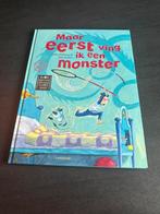 Boek: maar eerst ving ik een monster, Ophalen of Verzenden, Zo goed als nieuw, Prentenboek