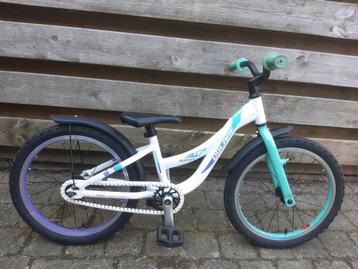 Volare Glamour meisjesfiets 18 inch Zo goed als  nieuw!  beschikbaar voor biedingen
