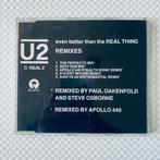 U2 - Even Better Than The Real Thing (Remixes), Maxi-single, Dance, Ophalen of Verzenden, Zo goed als nieuw