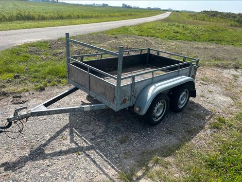 Aanhanger / aanhangwagen 750KG tandemasser kar, Auto diversen, Aanhangers en Bagagewagens, Gebruikt, Ophalen