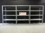 Stalen stellingkast / stelling / legbordstelling 369x61x175, Huis en Inrichting, Kasten | Stellingkasten, Gebruikt, Ophalen of Verzenden