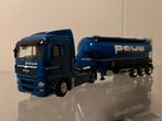 WSI MAN Pouw cement bulk trailer, Hobby en Vrije tijd, Modelauto's | 1:50, Ophalen of Verzenden, Zo goed als nieuw, Bus of Vrachtwagen