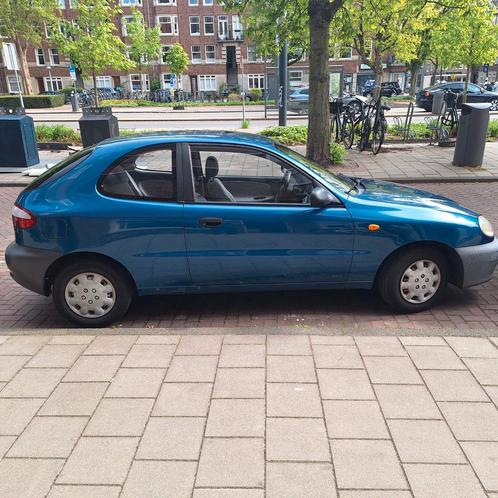 Daewoo Lanos 1.3 SE 2000 Blauw, Auto's, Daewoo, Lanos, Benzine, Hatchback, Handgeschakeld, Origineel Nederlands, Blauw, Voorwielaandrijving