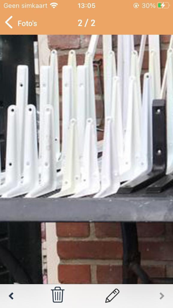Industriële Plankdrager, Huis en Inrichting, Woonaccessoires | Wandplanken en Boekenplanken, Zo goed als nieuw, Ophalen of Verzenden
