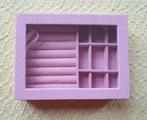 Sieradendoos - Roze, Ophalen of Verzenden, Zo goed als nieuw, Roze, Hardcase
