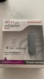 Sitecom N600 WiFi ontvanger WLA-5100, Ophalen of Verzenden, Zo goed als nieuw, Desktop, USB
