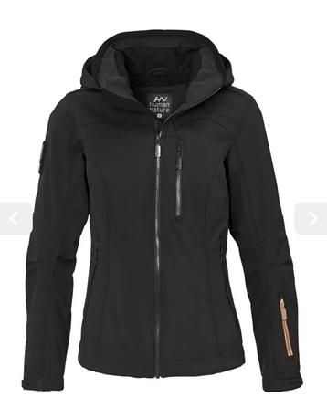 Human Nature Softshell Ski Jas XXL (XL) Zwart beschikbaar voor biedingen