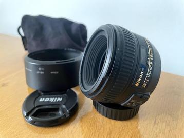Nikon Nikkor 50mm f/1.4 G AF-s beschikbaar voor biedingen