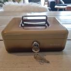 Vintage Brabantia Geldkistje met Sleutel, Antiek en Kunst, Ophalen of Verzenden