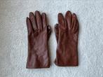 Laïmböck dames handschoenen bruin leer, Ophalen of Verzenden, Zo goed als nieuw, Maat 36 (S), Handschoenen