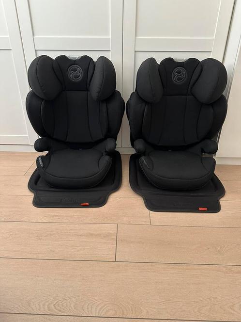 Autostoel Cybex Solution Z i-Fix Plus Deep Black, Kinderen en Baby's, Autostoeltjes, Zo goed als nieuw, Overige merken, 9 t/m 36 kg