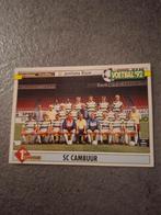 Panini sticker Voetbal 92. Teamfoto SC Cambuur., Verzenden, Zo goed als nieuw, Sticker