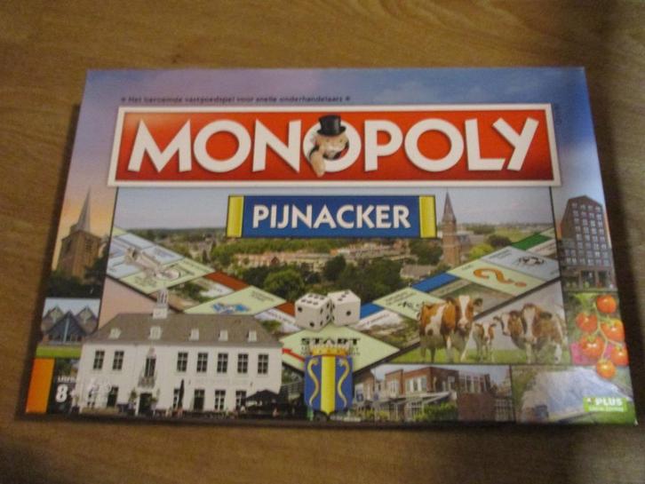 bordspel nieuw Monopoly Pijnacker Monopolie gelimiteerd, Hobby en Vrije tijd, Gezelschapsspellen | Bordspellen, Nieuw, Een of twee spelers