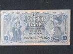 10 Gulden - De Javasche Bank - 1938, Ophalen of Verzenden, 10 gulden, Los biljet