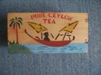 THEE KISTJE, MET THEE, VINTAGE PURE CEYLON TEA, Verzamelen, Ophalen of Verzenden, Gebruikt
