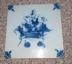 Antieke blauwe tegel fruitschaal, Antiek en Kunst, Ophalen of Verzenden