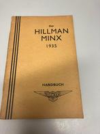 Der Hillman Minx 1935 Handbuch, Ophalen of Verzenden, Gelezen