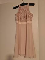 Cocktailjurkje maat S nude, Kleding | Dames, Gelegenheidskleding, Maat 38/40 (M), Overige typen, Beige, Ophalen of Verzenden