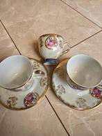 Vintage Porseleinen Kopjes Set, Ophalen of Verzenden