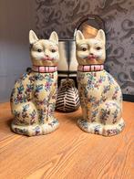 Chinees porselein keramiek katten, Huis en Inrichting, Woonaccessoires | Vazen, Overige kleuren, Aardewerk of Porselein, Ophalen of Verzenden